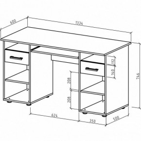 Стол письменный Остин в Покачах - pokachi.mebel24.online | фото 3