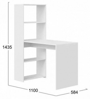 Стол письменный Тип 12 в Покачах - pokachi.mebel24.online | фото 4