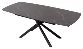 Стол RIVOLI 140 MATT BLACK MARBLE SOLID CERAMIC / BLACK, ®DISAUR в Покачах - pokachi.mebel24.online | фото 3