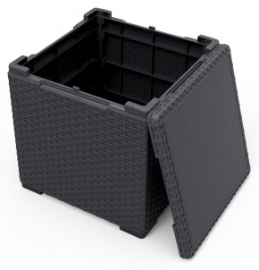 Стол с функцией хранения Виго (Vigo storage box) графит в Покачах - pokachi.mebel24.online | фото 3