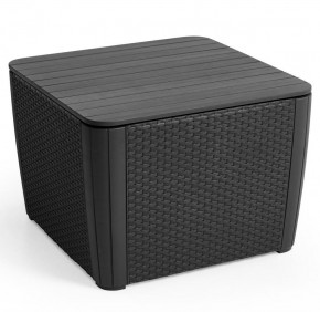 Стол-сундук Лузон Плюс (Luzon Plus Flat Wicker), графит в Покачах - pokachi.mebel24.online | фото 3