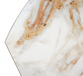Стол TERAMO 135 GLOSS GRAND JADE SOLID CERAMIC, керамика, поворотн.механизм / Черный каркас, ®DISAUR в Покачах - pokachi.mebel24.online | фото 13