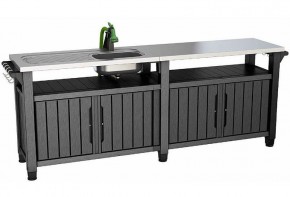 Столик для барбекю 415 Л (Unity Chef 415 L) графит в Покачах - pokachi.mebel24.online | фото 3