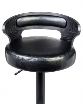 Стул барный DOBRIN FRED BLACK, чёрное дерево, чёрный в Покачах - pokachi.mebel24.online | фото 5