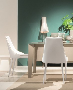 Стул CLARA 40.11 (TR505 white with sand cordonet, экокожа) в Покачах - pokachi.mebel24.online | фото 3