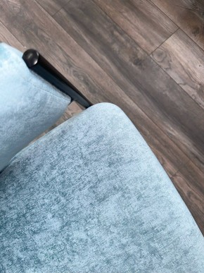 Стул ДИЛЛ, цвет RAIN 7 бриз, велюр / черный каркас М-City в Покачах - pokachi.mebel24.online | фото 4