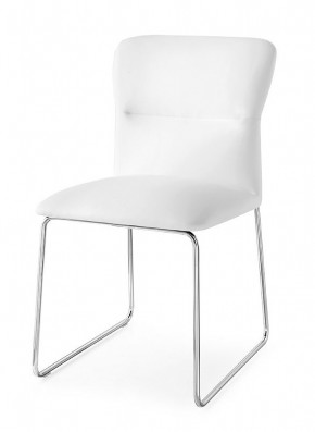 Стул FRIDA CB/1806-SK  MT.P77 CHROMED/  SKUBA S92 OPTIC WHITE в Покачах - pokachi.mebel24.online | фото 1