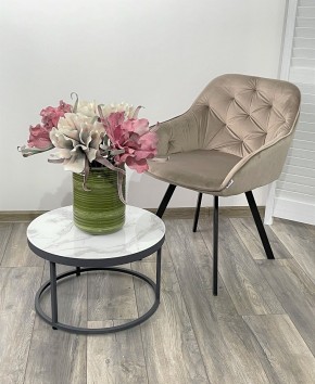 Стул GALE 360 град. поворот. BLUVEL-40 BEIGE, велюр/ черный каркас, М-City в Покачах - pokachi.mebel24.online | фото 2