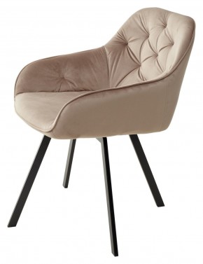Стул GALE 360 град. поворот. BLUVEL-40 BEIGE, велюр/ черный каркас, М-City в Покачах - pokachi.mebel24.online | фото 5