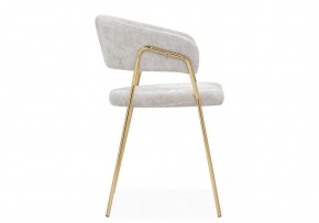 Стул на металлокаркасе Kamelia 1 light gray fabric / gold в Покачах - pokachi.mebel24.online | фото 4