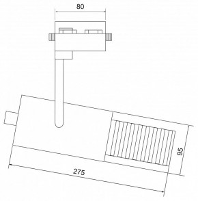 Светильник на штанге Elektrostandard Forema a060612 в Покачах - pokachi.mebel24.online | фото 3