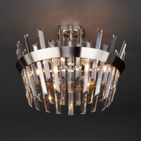 Светильник на штанге TK Lighting Steccato 10111/5 сатин-никель/прозрачный хрусталь Strotskis в Покачах - pokachi.mebel24.online | фото 3
