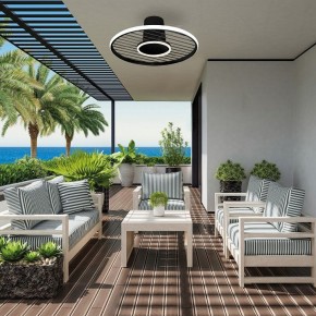Светильник с вентилятором Mantra Soho 8721 в Покачах - pokachi.mebel24.online | фото 2