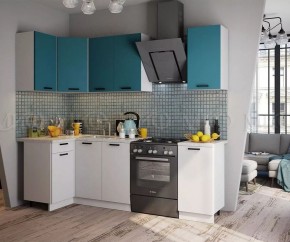 ТЕХНО Кухонный гарнитур угловой 1,8х1,1 м Компоновка №6 в Покачах - pokachi.mebel24.online | фото 3