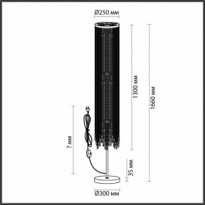Торшер Odeon Light Chokka 5028/3F в Покачах - pokachi.mebel24.online | фото 4