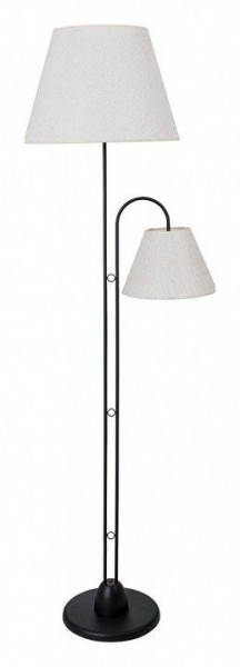 Торшер с подсветкой Arte Lamp Alea A5068PN-2BK в Покачах - pokachi.mebel24.online | фото