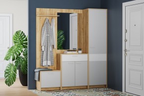 Тумба для обуви НМ 013.23 "Нортон" (Крафт Золотой) в Покачах - pokachi.mebel24.online | фото 3