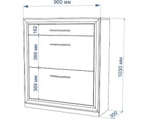 Тумба для обуви Нобиле ОБВ-90 в Покачах - pokachi.mebel24.online | фото 4