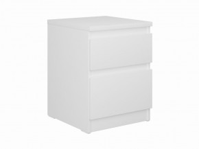 Тумба КАСТОР малая с двумя ящиками, цвет белый в Покачах - pokachi.mebel24.online | фото