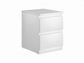 Тумба МАЛЬТА с двумя выдвижными ящиками, цвет белый в Покачах - pokachi.mebel24.online | фото