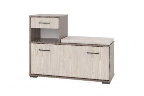 Тумба под обувь ЛИРА (Бодега темный/светлый) в Покачах - pokachi.mebel24.online | фото