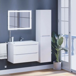 Тумба под раковину Uperwood Tanos 80 см, подвесная, белая матовая в Покачах - pokachi.mebel24.online | фото 11