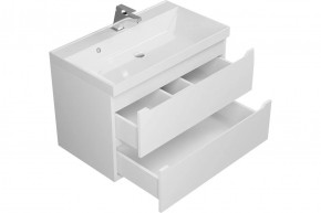 Тумба под раковину Uperwood Tanos 80 см, подвесная, белая матовая в Покачах - pokachi.mebel24.online | фото 3