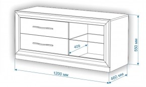 Тумба под ТВ Нобиле КА120 в Покачах - pokachi.mebel24.online | фото 2