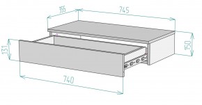 Тумба подвесная K210 в Покачах - pokachi.mebel24.online | фото 2