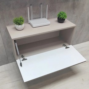 Тумба подвесная под ТВ LINES MTV1-MA 750 Бежевый (Леда-М 10.1.5) в Покачах - pokachi.mebel24.online | фото 3