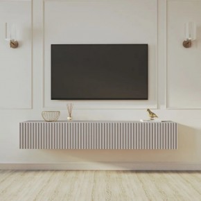 Тумба подвесная под ТВ LINES MTV3-MA 900 Бежевый (Леда-М 10.1.5) в Покачах - pokachi.mebel24.online | фото 12