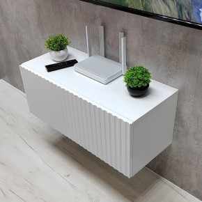 Тумба подвесная под ТВ LINES MTV3-MA 900 Белый матовый (Белый-M 10.1.2) в Покачах - pokachi.mebel24.online | фото 8