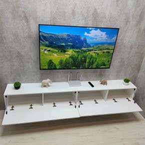 Тумба подвесная под ТВ LINES MTV4-MA 1150 Белый глянец (Белый-M 10.1.1) в Покачах - pokachi.mebel24.online | фото 12