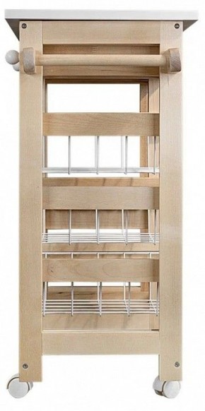 Тумба с баром и корзинами Мебелик в Покачах - pokachi.mebel24.online | фото 3
