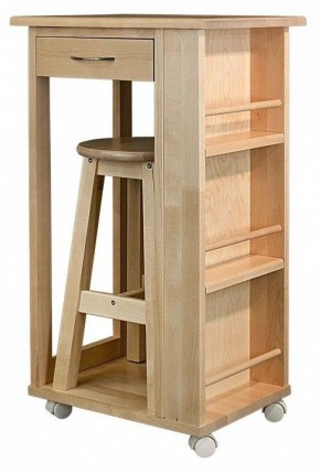 Тумба с табуретом Мебелик в Покачах - pokachi.mebel24.online | фото 2