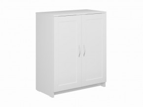 Тумба СИРИУС двухдверная, цвет белый в Покачах - pokachi.mebel24.online | фото