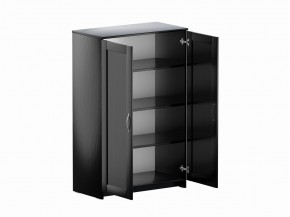 Тумба СИРИУС двухдверная высокая, цвет Дуб Венге в Покачах - pokachi.mebel24.online | фото