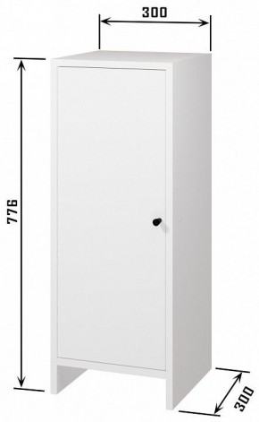 Тумбочка Квадро в Покачах - pokachi.mebel24.online | фото 3