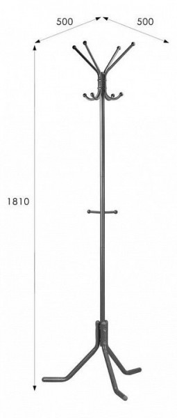 Вешалка напольная Пико 3 в Покачах - pokachi.mebel24.online | фото 7