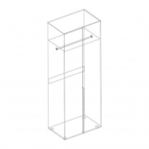 ВИТА Шкаф 2-ств для одежды в Покачах - pokachi.mebel24.online | фото 2