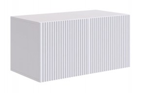 ЗЕФИР Антресоль двухдверная 118.01 (белый муар) в Покачах - pokachi.mebel24.online | фото