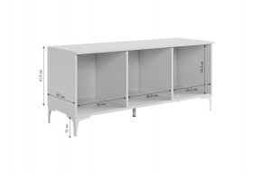 ЗЕФИР Гостиная К1 (белое дерево/белый муар) в Покачах - pokachi.mebel24.online | фото 4