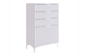 ЗЕФИР Комод (белый муар) в Покачах - pokachi.mebel24.online | фото