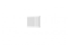 Зеркало навесное, TORINO, цвет белый в Покачах - pokachi.mebel24.online | фото 1